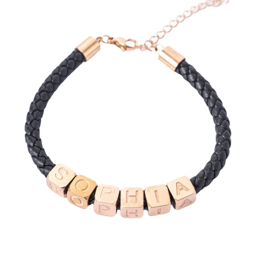 Personalized 3D Dice Bracelet