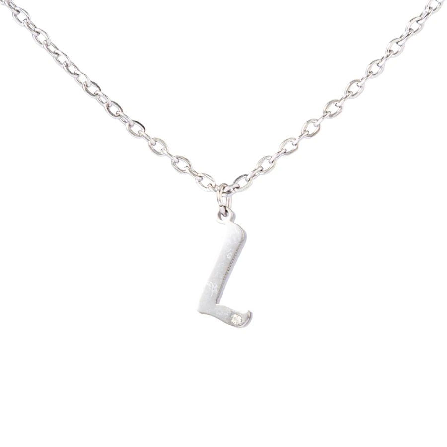 Personalized Diamond Initial Necklace