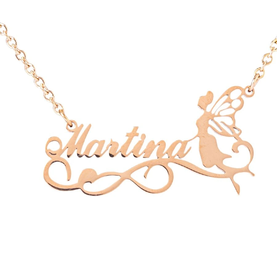 Enchanted Fairy Name Necklace