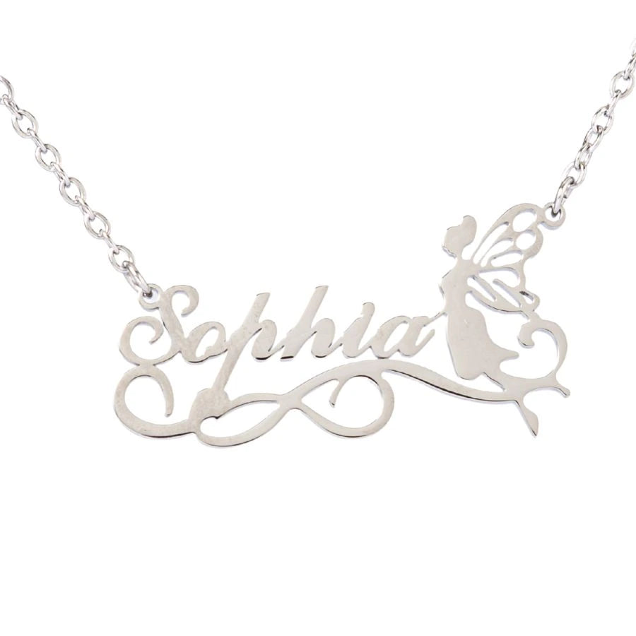 Enchanted Fairy Name Necklace